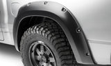 Bushwacker 19-22 Ram 1500 (Excl. Rebel/TRX) 76.3 & 67.4in Bed Pocket Style Flares 4pc Set - Black - 50924-02