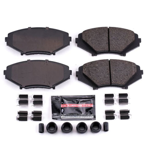 Power Stop 04-11 Mazda RX-8 Front Z23 Evolution Sport Brake Pads w/Hardware - Z23-1009
