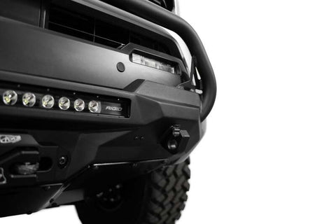 Addictive Desert Designs2024+ Toyota Tacoma Stealth Center Mount Winch Front Bumper w/ Top Hoop - F6703512601NA