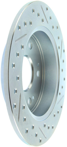 StopTech Select Sport 06-15 Honda Civic Si Slotted and Drilled Right Rear Rotor - 227.40040R