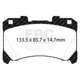 EBC 2023+ Toyota GR Corolla Bluestuff Front Brake Pads - DP52430NDX