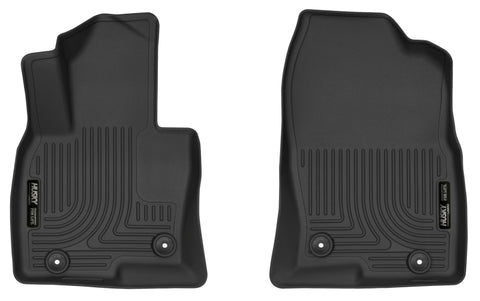 Husky Liners 17-18 Mazda CX-5 X-Act Contour Front Row Black Floor Liners - 52851
