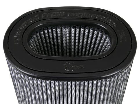 aFe Momentum Rplcmnt Air Filter w/Pro DRY S Media 6.75x4.75IN F x 8.25x6.25IN B x 7.25x5IN T x 9IN H - 21-91143