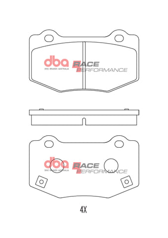 DBA 16-17 Audi A7 (w/400mm Front Disc) Front RP Performance Brake Pads - DB8943RP