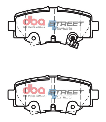 DBA 14-16 Mazda 3 Rear Street Series Brake Pads - DB2331SS