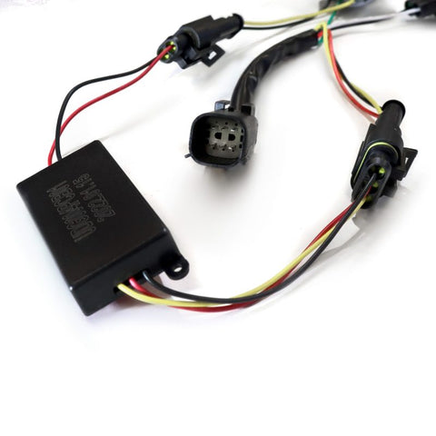AlphaRex 19-22 Dodge Ram 2500/3500 Stock LED Tail Light to AlphaRex Tail Light Converters - Pair - 640013