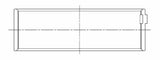 ACL Toyota 1FZ-FE Engine Crankshaft Main Bearing Set - 7M7989H-.025