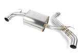 Dinan 20-26 Toyota GR Supra (A90/A91) 3.0T Valved Catback Exhaust System - Black Tips - D660-0096-BLK