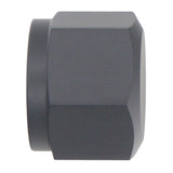DeatschWerks 10AN Female Flare Cap - Anodized Matte Black - 6-02-0716-B