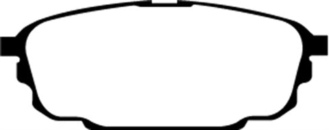 EBC 01-04 Mazda Protege 2.0 (Rear Rotors) Redstuff Rear Brake Pads - DP31700C