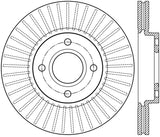 StopTech 2014 Ford Fiesta Left Front Disc Slotted Brake Rotor - 126.61110SL