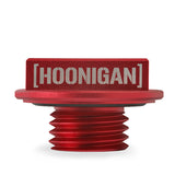 Mishimoto 87-01 Ford Mustang Hoonigan Oil Filler Cap - Red - MMOFC-MUS1-HOONRD