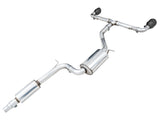 AWE Tuning 2022 VW GTI MK8 Touring Edition Exhaust - Diamond Black Tips - 3015-33658