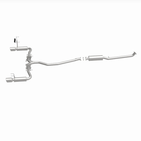 MagnaFlow 16-18 Honda Civic L4 2.0L Street Series Cat-Back Exhaust w/ Polished Tips - 19313