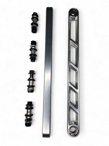 Elektric Offroad 2024+ Can Am Maverick R Rear Sway Bar Links Anodized Clear - RVSPA0004-C