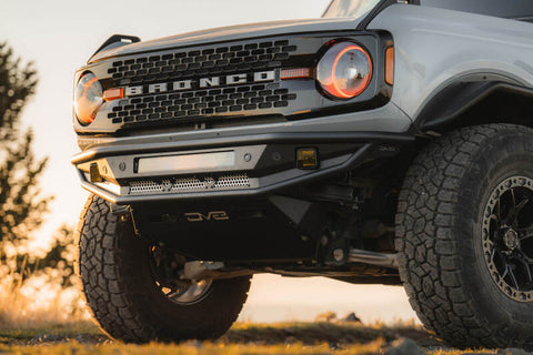 DV8 Offroad 21-22 Ford Bronco Competition Series Front Bumper - FBBR-04