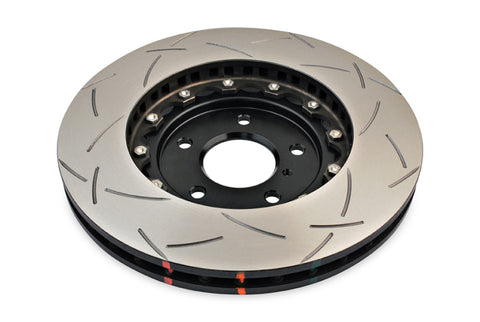 DBA 03-07 350Z / 03-04 G35 w/ Brembo Front Slotted 5000 Series 2 Piece Rotor Assembled w/ Black Hat - DBA5600BLKS
