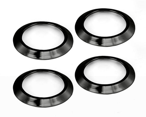 Rugged Ridge AC Vent Bezels Black 07-10 Jeep Wrangler JK - 11422.15