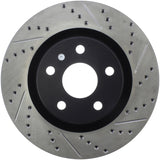 StopTech 08-09 Pontiac G8 Slotted & Drilled Front Left Rotor - 127.62114L