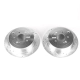 Power Stop 07-09 Hyundai Santa Fe Rear Evolution Drilled & Slotted Rotors - Pair - JBR1339XPR