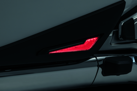 Kuryakyn Omni L.E.D. Side Saddlebag Inserts 18-20 GL1800 Satin Black - 3255