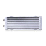 Mishimoto Universal Medium Bar and Plate Dual Pass Silver Oil Cooler - MMOC-DP-MSL