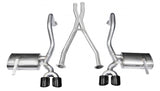 Corsa 1997-2004 Chevrolet Corvette C5 Z06 5.7L V8 Black Xtreme Cat-Back + XO Exhaust - 14962BLK