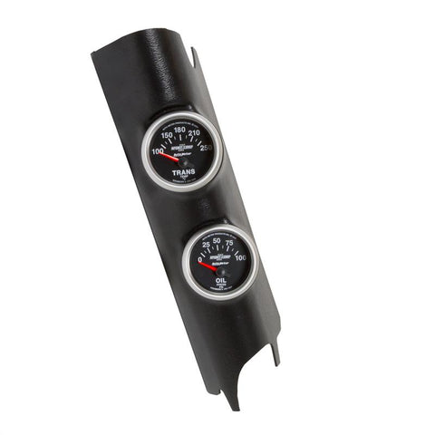 Autometer 11+ Jeep Wrangler A-Pillar Trans Temp/Oil Pressure Sport Comp 2 Gauge Kit - 7041
