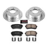 Power Stop 10-13 Kia Forte Rear Z23 Evolution Sport Brake Kit - K5915