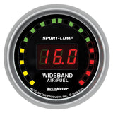 Autometer Sport-Comp 2-5/8in Wideband Air/Fuel Ratio Analog 8:1-18:1 AFR - 3579
