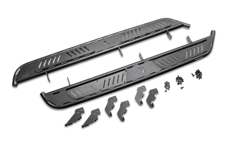 N-FAB 2022 Toyota Tundra CrewMax Roan Running Boards - Textured Black - NBT22CC-TX