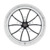 Weld S80 20x7 / 5x115 BP / 4.3in BS Black Wheel (High Pad) - Non-Beadlock - 80HB0070W43A