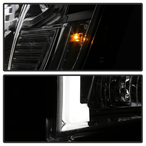 Spyder 04-15 Nissan Titan / 04-07 Nissan Armada V2 Projector Headlights - Chrome PRO-YD-NTI04-DRL-C - 5085498