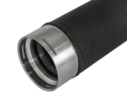 aFe Bladerunner 3in Hot and Cold Side Black Intercooler Tubes 2017 Ford Diesel Trucks V8 6.7L (td) - 46-20314-B