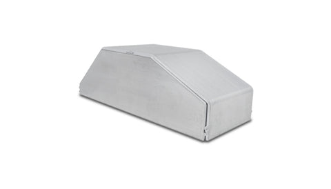 Vibrant I/C End Tank 4in Wide 9.85in Long 3.25in Tall Use w/ Horizontal I/C Core 12837 - 5052 Alum - 22837