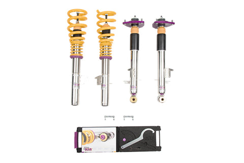 KW Coilover Kit V3 08-14 BMW X6 E71 w/ Rear Air Suspension w/o EDC - 35220091