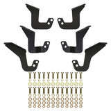 Westin 07-21 Toyota Tundra CrewMax Outlaw Drop Nerf Step Bars - Black - 20-13255