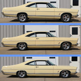 Ridetech 65-72 Ford Mercury Full Size HQ ShockWaves Front - 12302401