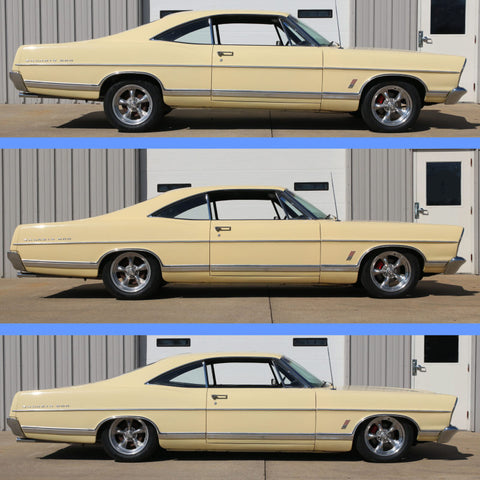 Ridetech 65-72 Ford Mercury Full Size HQ ShockWaves Front - 12302401