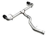 AWE Tuning 19-23 BMW 330i / 21-23 BMW 430i Base G2X Track Edition Axle-Back Exhaust - Diamond Black - 3020-33429