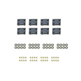 Westin 05-13 Chevy/GMC Suburban/Tahoe/Yukon (excl Z71) Premier Oval Nerf Step Bar Mount Kit - Blk - 22-1535