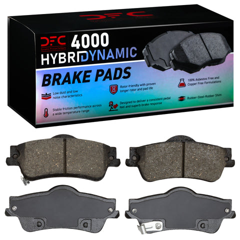 DFC 08-17 Pontiac G8 Rear 4000 Hybridynamic Brake Pads - 4000-1352-00