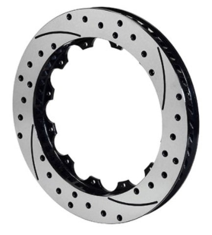 Wilwood Rotor-SRP48 SPC-37-LH-BLK-Drill 12.88 x 1.10 - 12 on 8.75in - 160-13544-BK