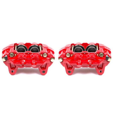 Power Stop 01-03 Toyota Sequoia Front Red Calipers w/o Brackets - Pair - S2632