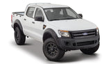 Bushwacker 11-15 Ford Ranger T6 Pocket Style Flares 4pc - Black - 20934-02