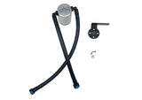 J&amp;L 19-24 Chevrolet Silverado/GMC Sierra 1500 5.3L V8 Driver Side Oil Separator 3.0 - Clear Anod - 3086D-C