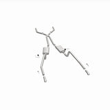 MagnaFlow Sys Cat-Back 70-72 Mopar E-Body 2.5 Cuda - 15851