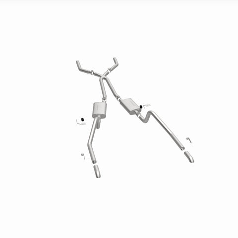 MagnaFlow Sys Cat-Back 70-72 Mopar E-Body 2.5 Cuda - 15851