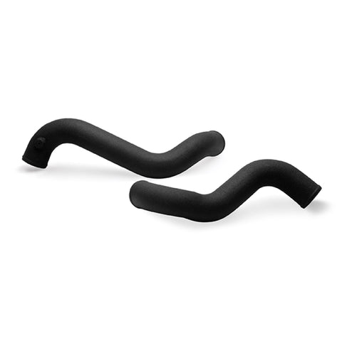Mishimoto 2016 Nissan Titan XD Intercooler Wrinkled Black Pipe and Boot Kit - MMICP-XD-16WBK