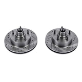 Power Stop 2003 Ford E-150 Front Evolution Drilled & Slotted Rotors - Pair - AR8539XPR
